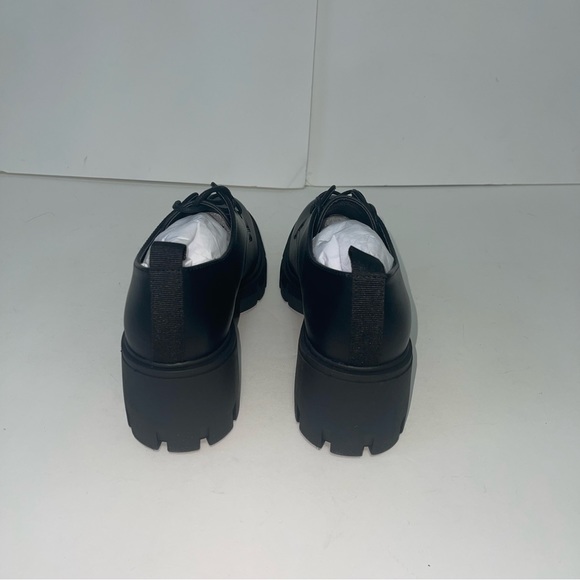 MADDEN GIRL Black Lug Sole Lace Up Shoes Size 8.5 NIB - Reemoly - Duplicate - Picture 8 of 14